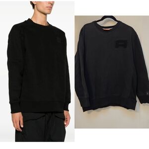 And1 Basketball Locker Room Black Oversize Crewneck sweater Size M/L